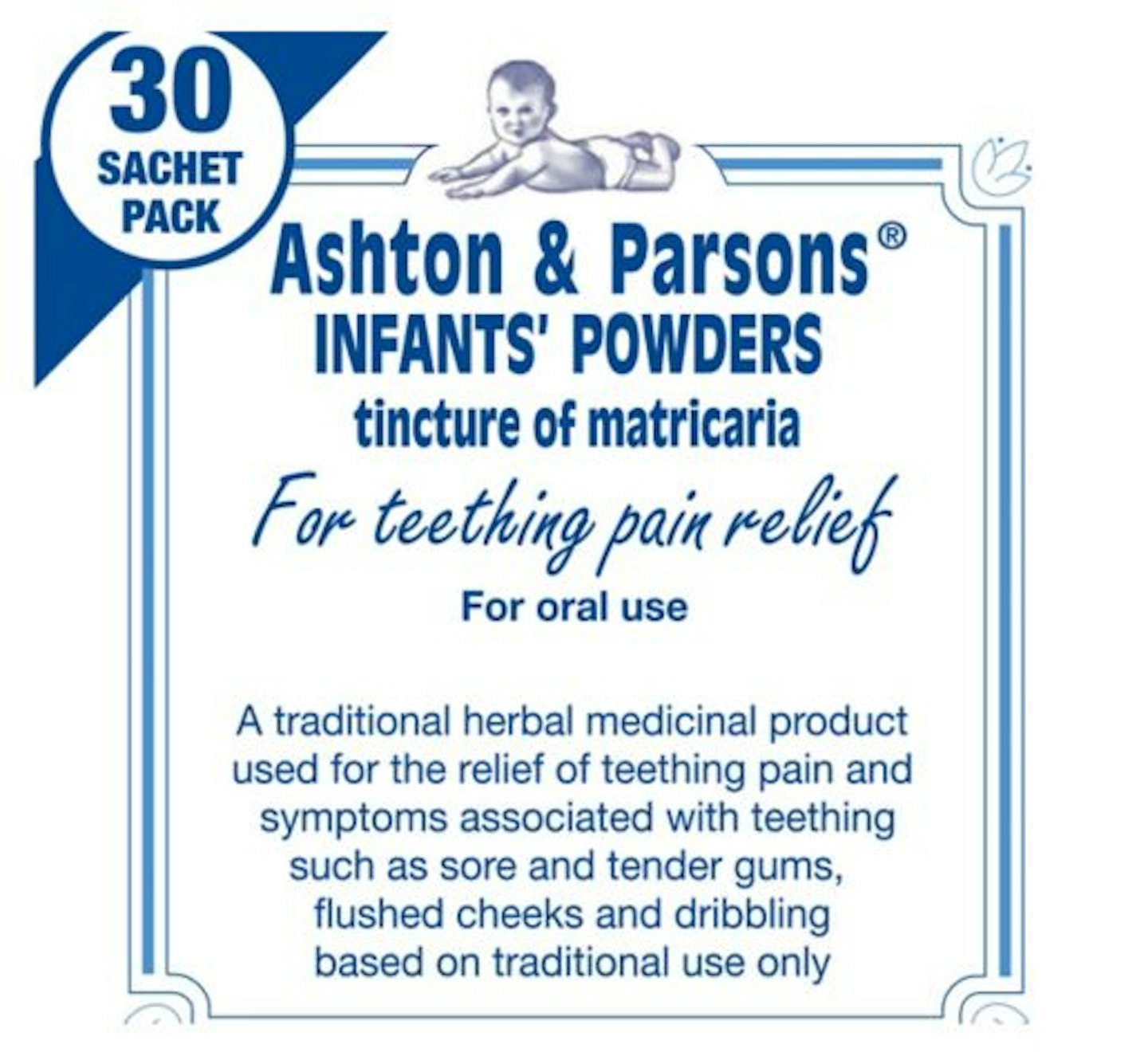 Ashtons teething clearance powder boots